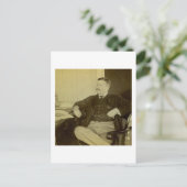 Präsident Roosevelt an seinem Schreibtisch im Weiß Postkarte (Stehend Vorderseite)