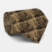 Präsident Roosevelt und John Muir (Sepia 1903) Krawatte (Gerollt)