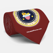 Präsident Seal Rubber Duck Krawatte (Gerollt)