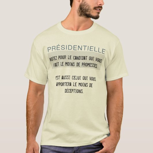 Präsident T-Shirt (Vorderseite)