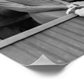 Präsident Taft and Nellie Taft At Baseball Game Poster (Ecke)