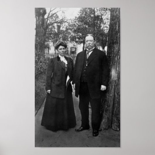 Präsident Taft und First Lady Helen Taft - 1909 Poster (Vorne)