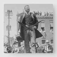 Präsident Teddy Roosevelt spricht 1905