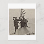 Präsident Teddy Roosevelt zu Algonquin Bull Moose Postkarte (Vorderseite)