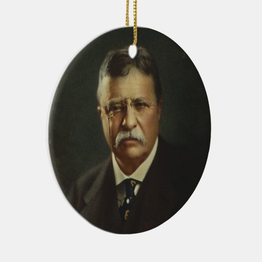 Präsident Theodore Roosevelt durch Keramikornament (Rechts)