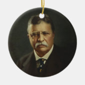 Präsident Theodore Roosevelt durch Keramikornament (Vorne)