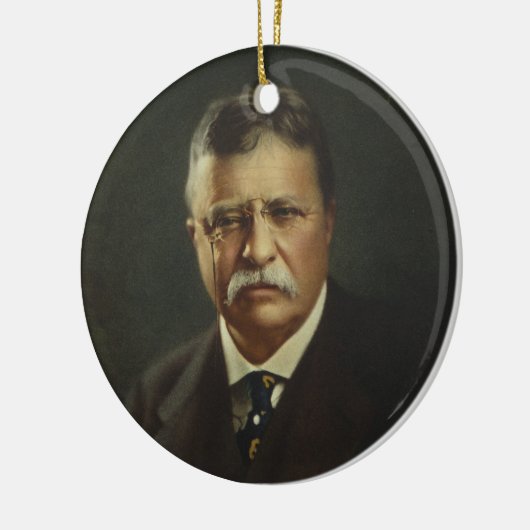Präsident Theodore Roosevelt durch Keramikornament (Links)
