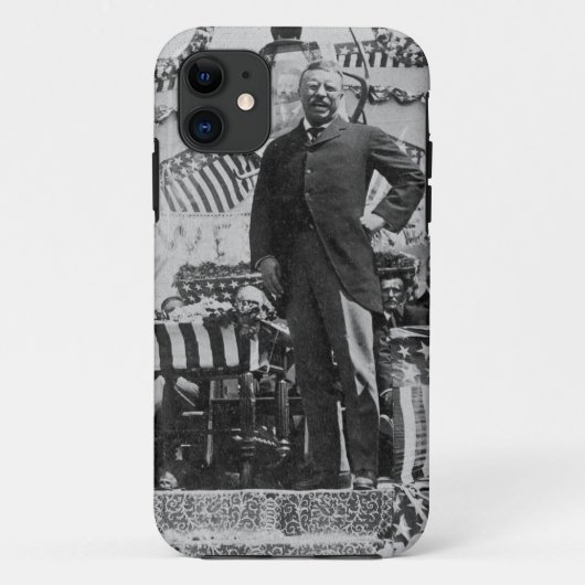 Präsident Theodore Roosevelt in Wyoming Case-Mate iPhone Hülle (Rückseite)