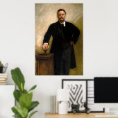 Präsident Theodore Roosevelt John Singer Sargent Poster (Heimbüro)