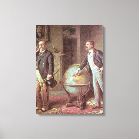 Präsident Theodore Roosevelt Leinwanddruck (Vorderseite)