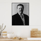 Präsident Theodore Roosevelt Portait Poster (Küche)
