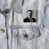 Präsident Theodore Roosevelt Portrait Button (Beispiel)