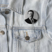 Präsident Theodore Roosevelt Portrait Button (Beispiel)