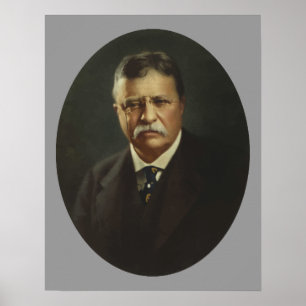 Präsident Theodore Roosevelt Poster