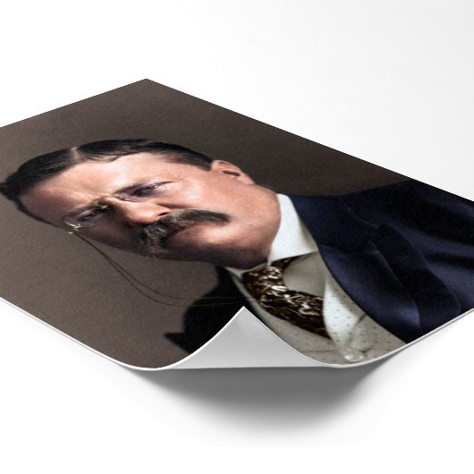 Präsident Theodore Roosevelt Poster (Ecke)