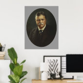 Präsident Theodore Roosevelt Poster (Heimbüro)