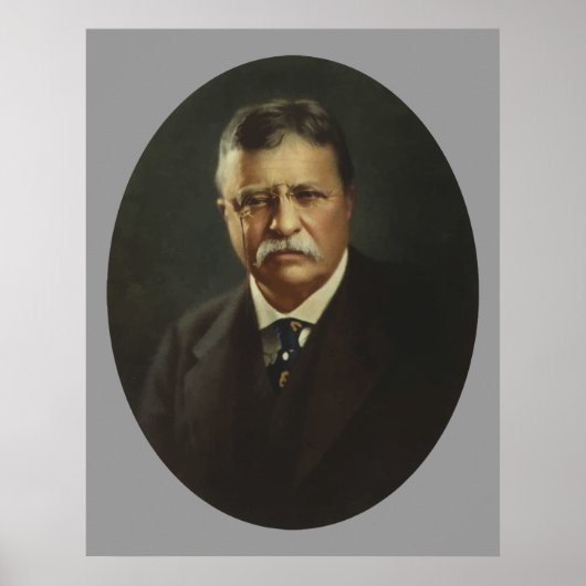 Präsident Theodore Roosevelt Poster (Vorne)