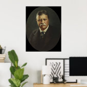 Präsident Theodore Roosevelt Poster (Heimbüro)