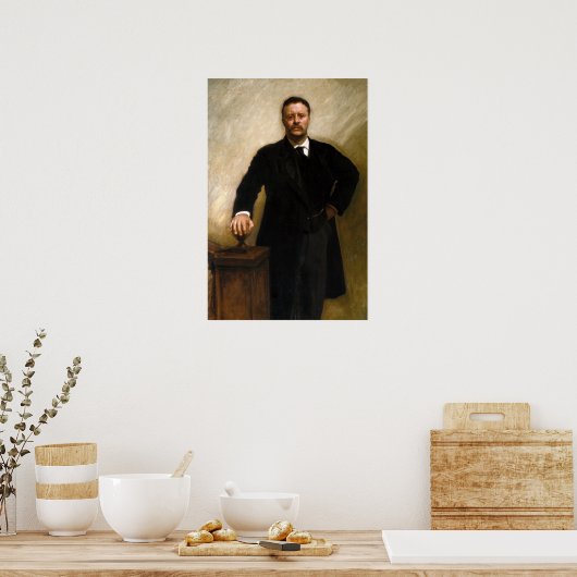 Präsident Theodore Roosevelt Poster (Küche)
