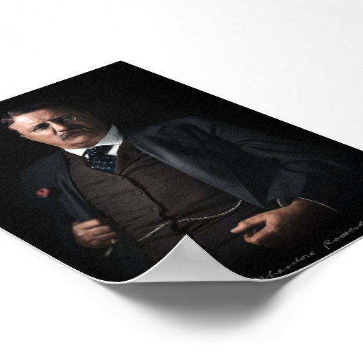 Präsident Theodore Roosevelt Poster (Ecke)