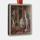 Präsident Theodore Roosevelt Silbernes Ornament (Rechts)