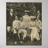 Präsident Theodore Roosevelt und Familie Poster (Vorne)