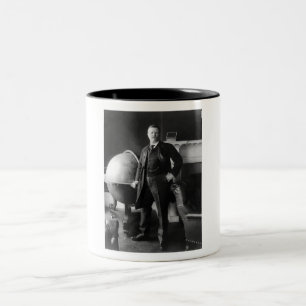 Präsident Theodore Roosevelt Zweifarbige Tasse