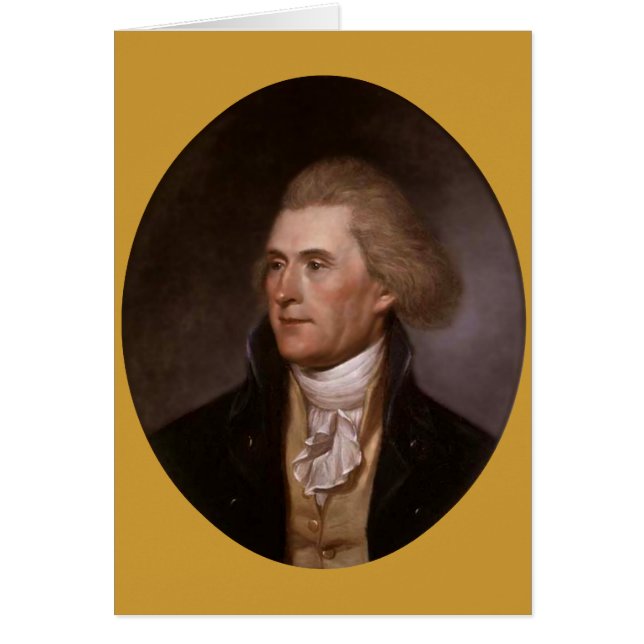 Präsident Thomas Jefferson (Vorne)