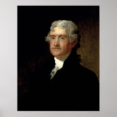 Präsident Thomas Jefferson Poster (Vorne)