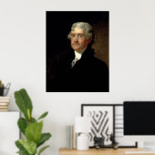 Präsident Thomas Jefferson Poster (Heimbüro)