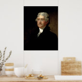 Präsident Thomas Jefferson Poster (Küche)