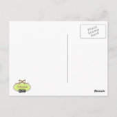 Präsident Thomas Jefferson Postkarte (Rückseite)