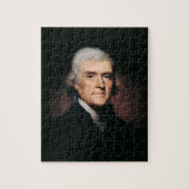 Präsident Thomas Jefferson Puzzle (Vertikal)