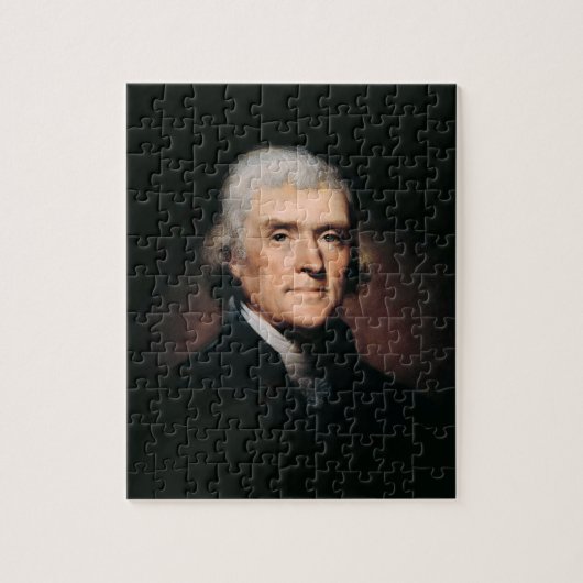 Präsident Thomas Jefferson Puzzle (Vertikal)