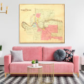Präsident Township Leinwanddruck (Insitu (Wohnzimmer))