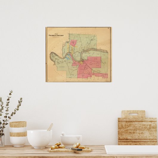 Präsident Township Poster (Küche)