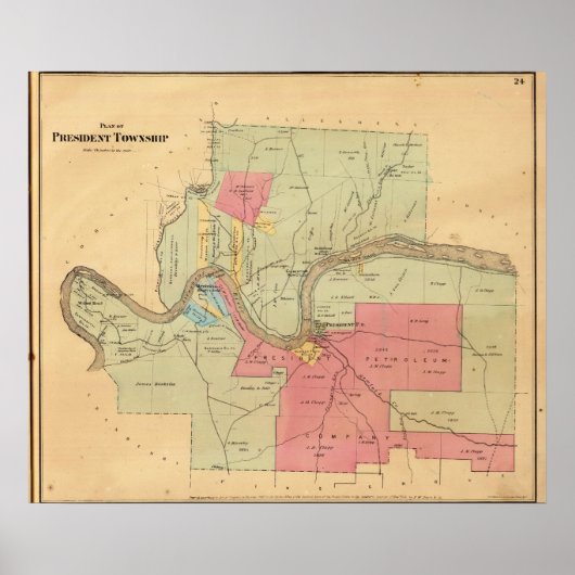 Präsident Township Poster (Vorne)