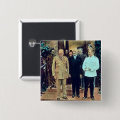 Präsident Truman und Josef Stalin Button (Vorne & Hinten)