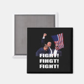 Präsident Trump 1 Magnet (Vorderseite/Rückseite)