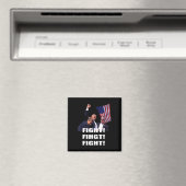 Präsident Trump 1 Magnet (In Situ (Geschirrspüler))
