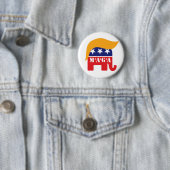 Präsident Trump 2020 GOP Elephant Hair MAGA Button (Beispiel)