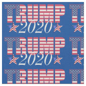 Präsident Trump 2020 Pattern Fabric Stoff (Nahaufnahme)