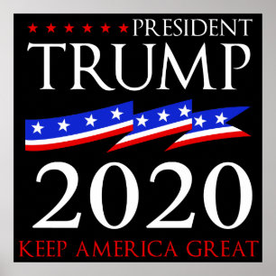 Präsident Trump 2020 Poster