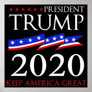 Präsident Trump 2020 Poster