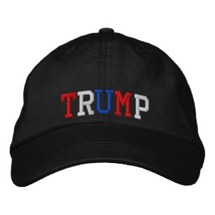 Präsident Trump 2020 Red White Blue Patriotic Hat Bestickte Kappe