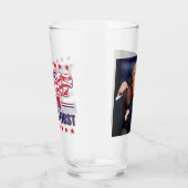 Präsident Trump 2024 Glas (Rechts)