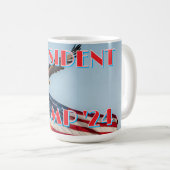 PRÄSIDENT TRUMP 2024 KAFFEETASSE (VorderseiteRechts)