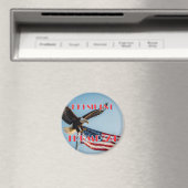 PRÄSIDENT TRUMP 2024 MAGNET (In Situ (Geschirrspüler))