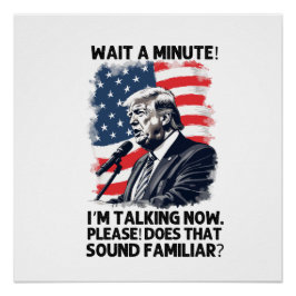 Präsident Trump 2024 Poster