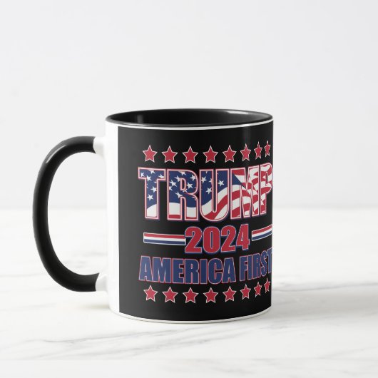 Präsident Trump 2024 Tasse (Links)